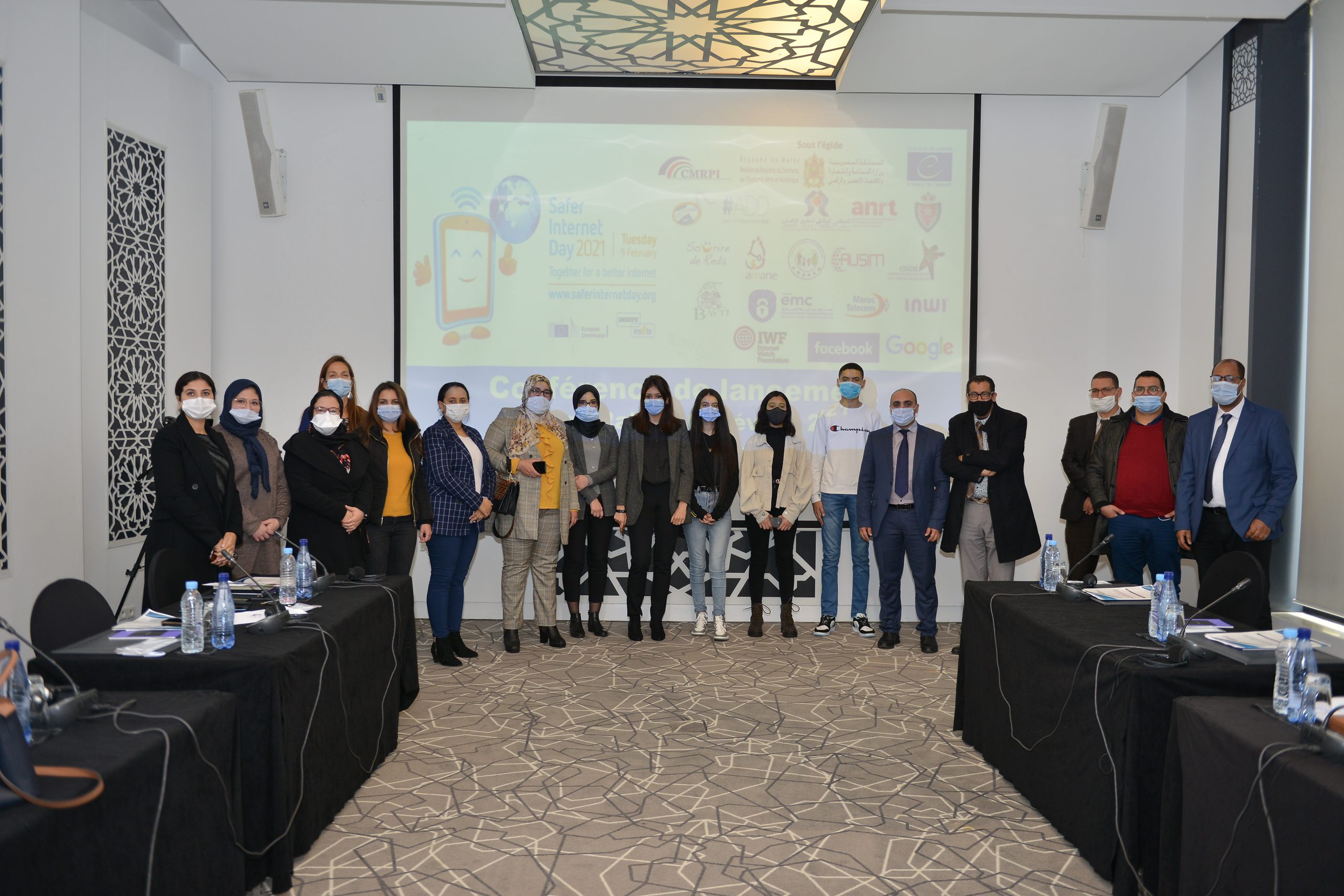 Conférence de lancement du Safer Internet Day- Maroc 2021